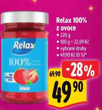 Albert Relax 100% Z ovoce nabídka