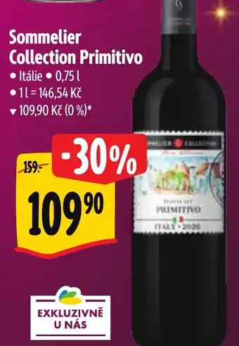 Albert Sommelier Collection Primitivo nabídka