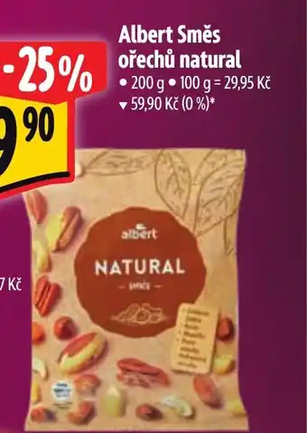Albert Albert Směs ořechů natural nabídka