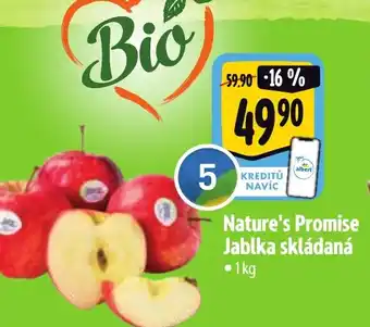Albert Nature's Promise Jablka skládaná nabídka