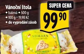 Albert Vánoční štola nabídka