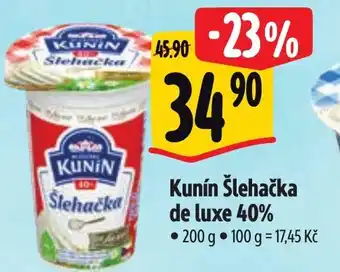 Albert Kunín Šlehačka de luxe 40% nabídka