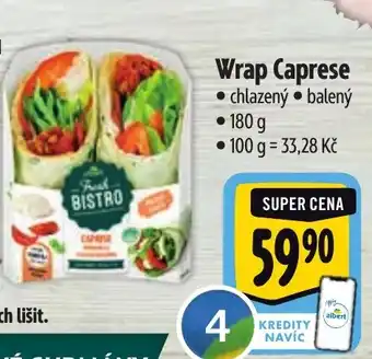 Albert Wrap Caprese nabídka