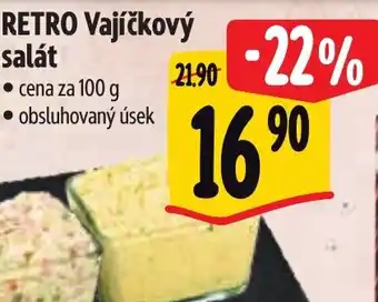 Albert RETRO Vajíčkový salát nabídka