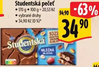 Albert Studentská pečeť nabídka