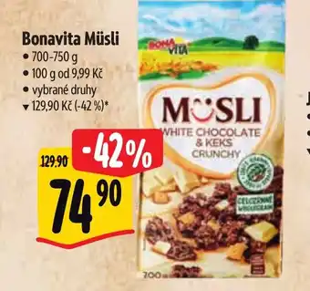 Albert Bonavita Müsli nabídka