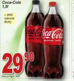 Hruška Coca-cola nabídka