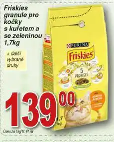Hruška Friskies kapsičky pro kočky nabídka