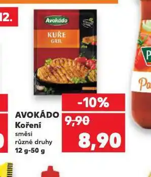 Kaufland Avokádo koření nabídka