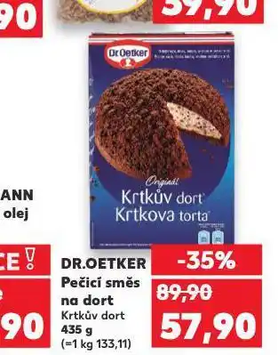 Kaufland Dr. oetker pečící směs na dort nabídka