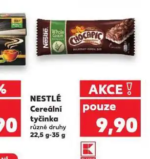 Kaufland Nestlé cereální tyčinka nabídka