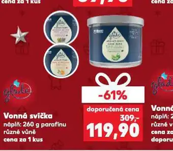 Kaufland Vonná svíčka nabídka