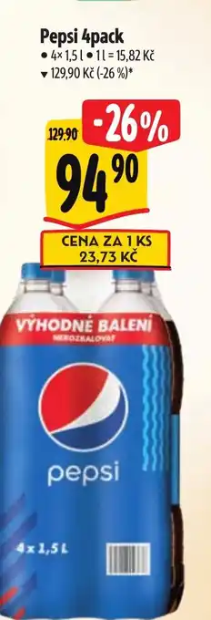 Albert Pepsi 4pack nabídka