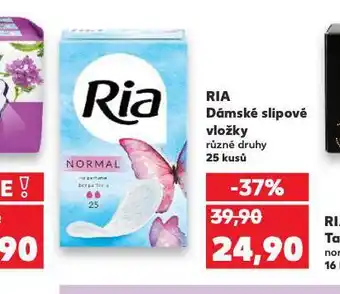 Kaufland Ria dámské slipové vložky nabídka