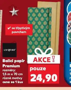 Kaufland Balicí papír premium nabídka
