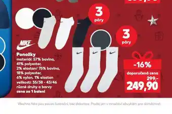 Kaufland Ponožky nabídka