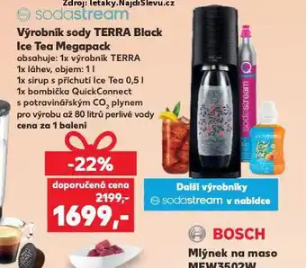 Kaufland Sodastream výrobník sody nabídka