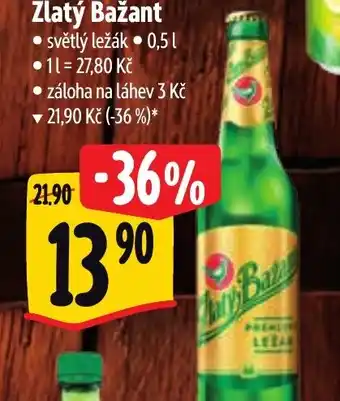 Albert Zlatý Bažant nabídka