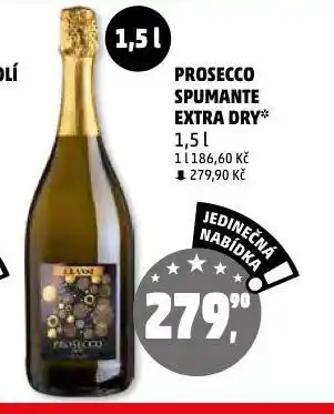 Penny Market Prosecco spumante extra dry nabídka