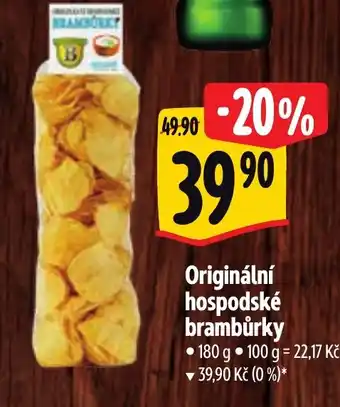 Albert Originální hospodské brambůrky nabídka