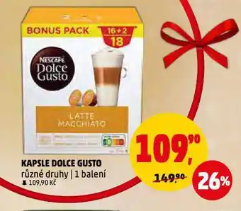 Penny Market Kapsle dolce gusto nabídka