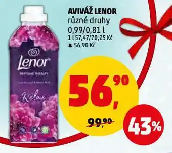 Penny Market Aviváž lenor nabídka