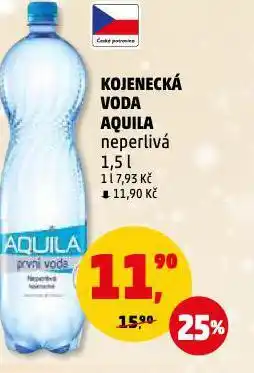 Penny Market Kojenecká voda aquila nabídka