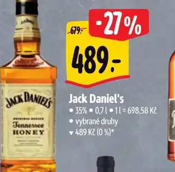 Albert Jack Daniel's nabídka