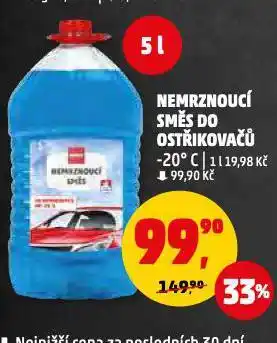 Penny Market Nemrznoucí směs do ostřikovačů nabídka