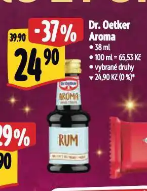 Albert Dr. oetker aroma nabídka