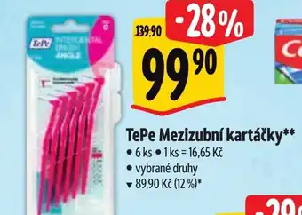 Albert TePe Mezizubní kartáčky nabídka