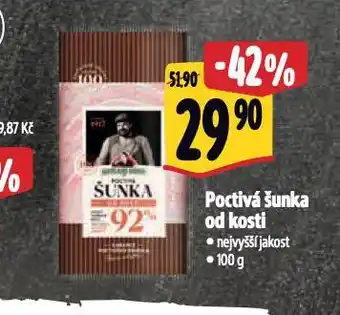Albert Poctivá šunka od kosti nabídka