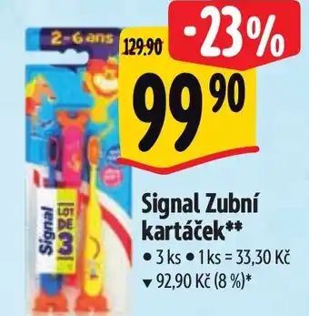 Albert Signal Zubní kartáček nabídka