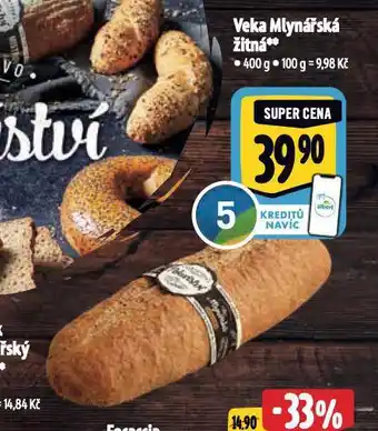 Albert Veky mlynářská žitná nabídka