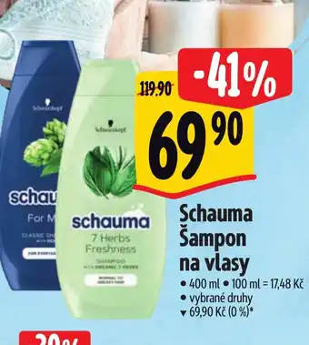 Albert Schauma Šampon na vlasy nabídka
