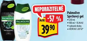 Albert Palmolive Sprchový gel nabídka
