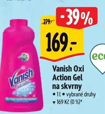 Albert Vanish Oxi Action Gel na skvrny nabídka