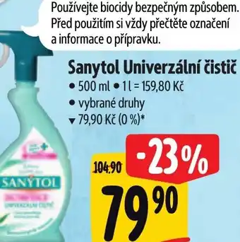 Albert Sanytol Univerzální čistič nabídka