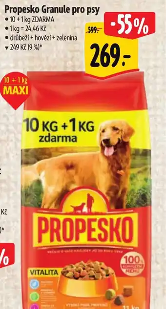 Albert Propesko Granule pro psy nabídka