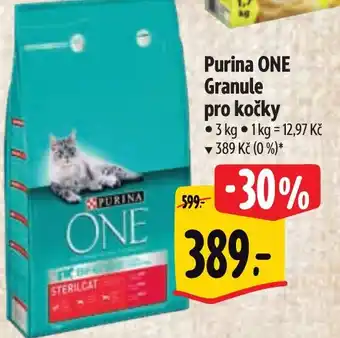 Albert Purina ONE Granule pro kočky nabídka