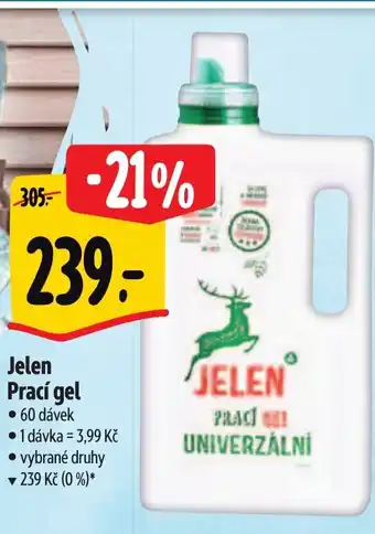 Albert Jelen Prací gel nabídka