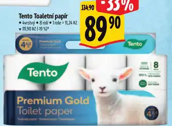 Albert Tento Toaletní papír nabídka