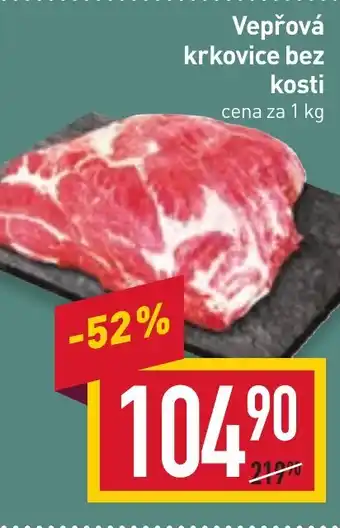 Billa Vepřová krkovice bez kosti nabídka