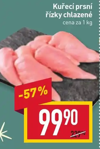 Billa Kuřecí prsní řízky chlazené nabídka