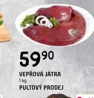 Terno Vepřová játra 1 kg nabídka