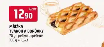 Terno Mřížka tvaroh a borůvky 70 g nabídka