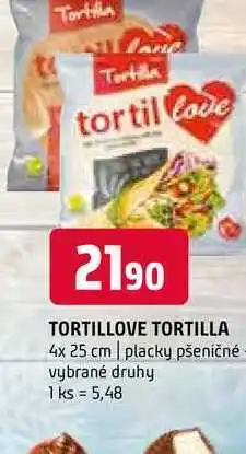Terno Tortillove tortilla 4x 25 cm nabídka
