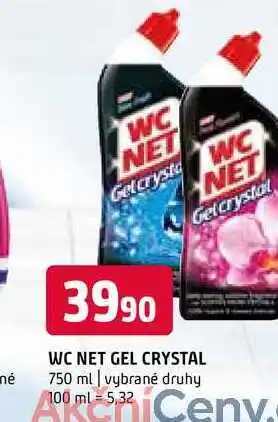 Terno Wc net gel crystal 750 ml nabídka