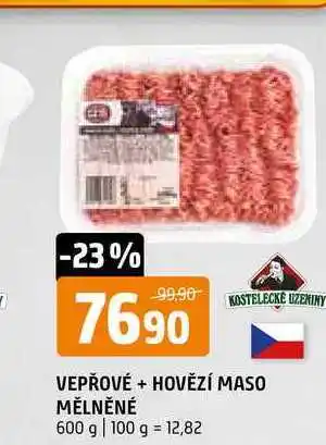 Terno Vepřové + hovězí maso mělněné 600 g nabídka