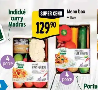 Albert Menu box • 1 box nabídka